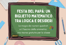 Festa del papà: un biglietto matematico tra logica, desideri e magia