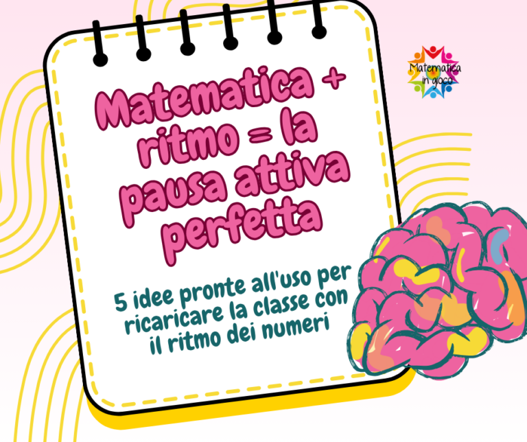 Matematica + ritmo = la pausa attiva perfetta