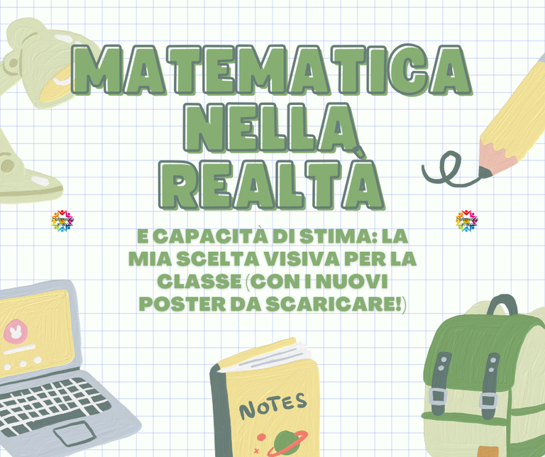 Matematica nella realtà e capacità di stima: la mia scelta visiva per la classe